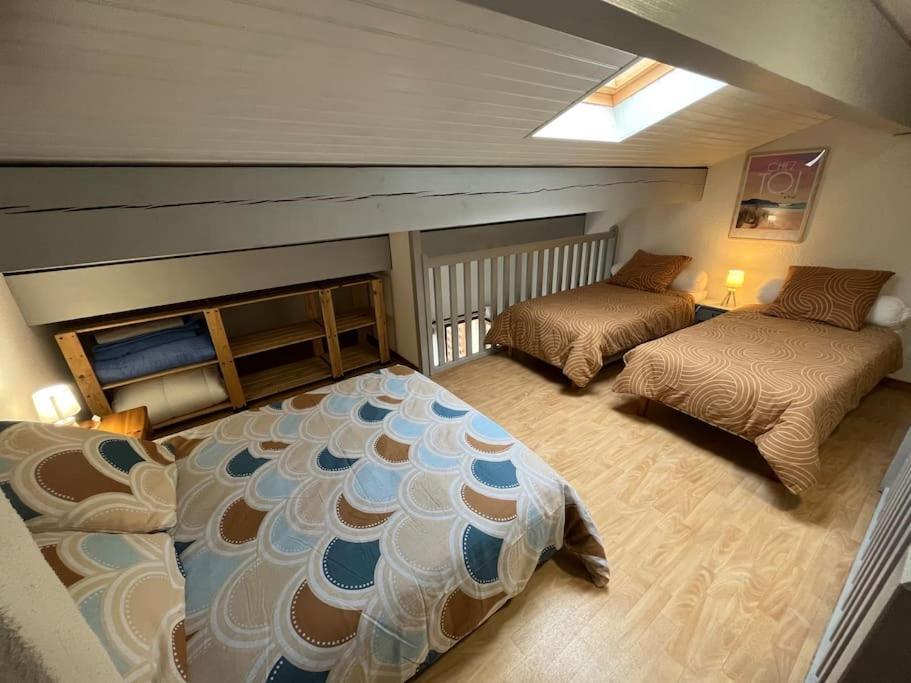 Maison 400M Plage Mimizan-Plage Eksteriør bilde